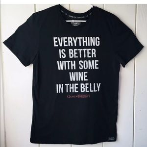 **3/$30**Game of Thrones T-Shirt M Wine in Belly